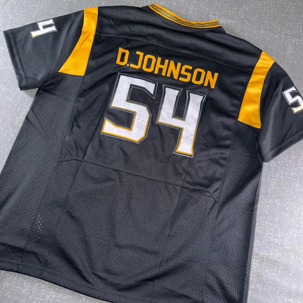 XFL San Antonio Johnson The Rock 54 Football Jersey Mens Large Y2K Sports Core